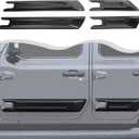 Four Door Version of car Door Anti Scratch Protection Panel Compatible with Jeep Wrangler JL JLU JT 2018+