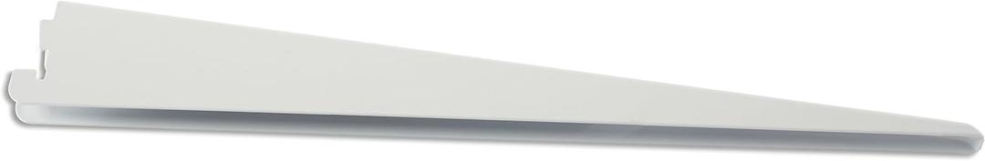 2 x Rubbermaid 14-1/2 in. D White Twin Track Bracket