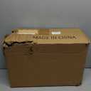 Abimars 5Tier Mini Greenhouse with Caster Wheels, Each Shelf Height Adjustable Metal Plant Shelf with PVC Cover for Seed Starting Trays, Seedling Pots, Plant Pots, 11x16x57inch