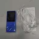 MP3 Player, Music Player with 16GB Micro SD Card, Build-in Speaker/Photo/Video Play/FM Radio/Voice Recorder/E-Book Reader, Supports up to 128GB (Dark Blue)