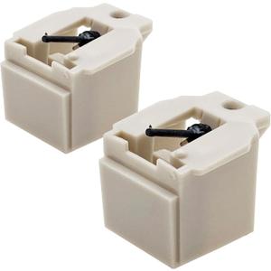 2 Pack ATN3600L Diamond Needles Replacement Stylus, Compatible for Audio-Technica AT-LP60x,AT-LP60xBT,AT-LP60xUSB,AT-LP60,AT-LP60-USB,AT-SB727,AT-SB2022,Crosley C100, C200 Turntable Player