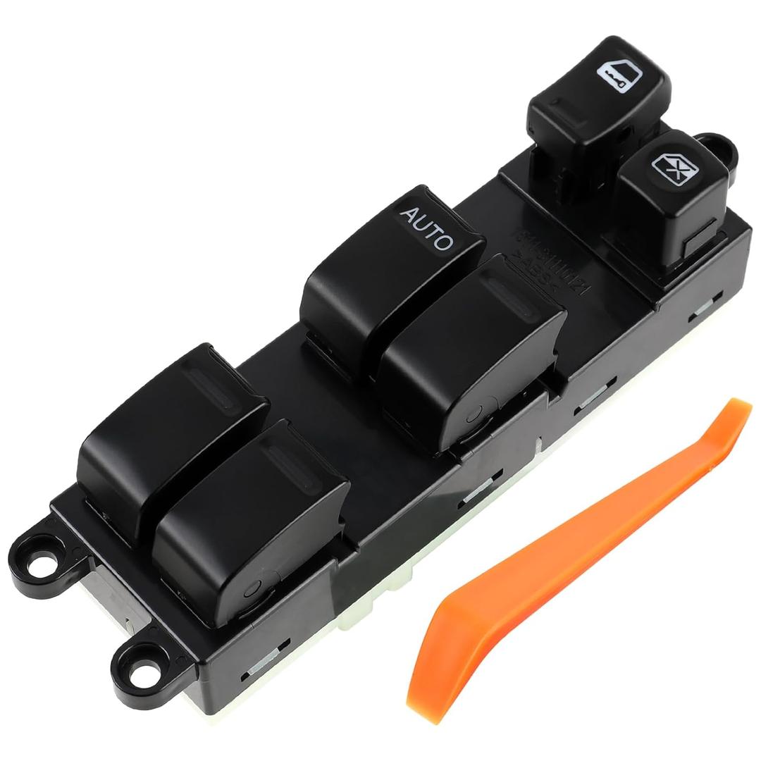 Carbhub Master Power Window Switch Button Front Left Driver Side Compatible with Nissan Maxima Subaru Impreza LH Driver Side Window Switch Replace 83071-FE010 25401-2Y910 83071-FE130 83071FE130 SW5494