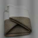Extra Large Cotton Rope Basket 22" x 14" - Toy Basket for Kids -Blanket Basket for Living Room - Woven Baskets for Storage (White + Beige)