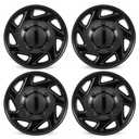16 Inch Hubcaps for 1992-2014 Ford E150 E250 E350 Van 8 Lug Steel Wheel | ABS Silver Wheel Covers Hubcap Replacement for 92-14 Ford E Series Van Set of 4