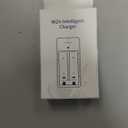 Rechargeable AA Batteries 2 Pack with 2 Bay Charger, 1.6V 2500mWh Ni-Zn Double A Battery - Fast Charging, Long Lasting Rechargeable Batteries with Charger