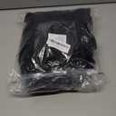 YESWEL Incontinence Underwear for Men, 150ML Absorbency Washable Reusable Cotton Heavy Flow Bladder Leak Proof Boxer Briefs (Black, Large)