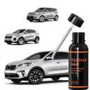 XTryfun KCS/KC Sparkling Silver Touch Up Paint for Kia, DIY Car Paint Scratch Repair Kit, Automotive Paints, Quick & Easy Fix Scratch Repair for Sportage/Sorento/Soul/Venga/Optima