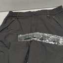 Toomett Men's hiking Snow Pants Skiing Winter Insulated Fleece lined Outdoor Water Repellent camping,walking,fishing (34, Black)