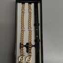 MAGEASY Crossbody Phone Chain Strap - Universal Metal Crossbody Phone Lanyard With Adjustable Length, Chic Cell Phone Necklace Phone Strap for iPhone & Android Phones - Modern Gold Metal