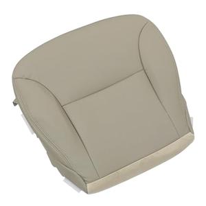 FZJDSD Light Beige Driver Side Bottom Microfiber Leather Replacement Seat Cover Compatible with Lexus ES300 ES330 2002 2003 2004 2005 2006