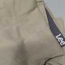 Lee Men's Extreme Motion Flat Front Regular Straight Pant (34W x 32L, Original Khaki)