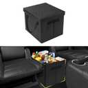 Mixsuper Liner Car Seat Organizer for Chevrolet Suburban 2021-2026, Console Organizer Backseat Box for Chevy Suburban, Dog Toy Box Storage Bin Kids Toys Baby Supplies Travel Accessories