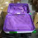 Away Toy Story 5 Kids Carry-On Luggage, 19-inch Lightweight Suitcase | Durable Hardside Shell, Premium 360 Spinner Wheels, Compression System, TSA-Approved Lock, Buzz Lightyear Purple, 19.1" x 12.8" x 8.9"