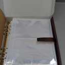 Photo Album 4x6 200 Photos, Genuine Leather Photo Albums with Writing Space with 30 Writing Paper, Travel Family Wedding Kids Graduation Ultrasound Baby Picture Album Scrapbook Photo Album (Simple)