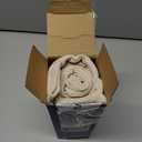 MIULEE Pack of 2 Cream Decorative Pillow Covers 18x18 Inch Soft Chenille Couch Spring Throw Pillows Farmhouse Cushion Covers for Home Decor Sofa Bedroom Living Room