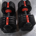 TYZDMY Adjustable Dumbbells Set of 2Free Weights Dumbbells SetAdjustable Dumbbell Set52.5 lbs pair 105 lbs15 in 1for Men/Women Gym Equipment for Home Strength Training Equipment