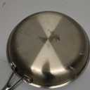 COOKING KING 8-Inch Stainless Steel Pan, Hybrid Nonstick Frying Pan, Skillet, 3-Ply Clad Cookware, Even Heat Distribution, Dishwasher & Oven Safe, with Stay-Cool Handle, Induction Compatible