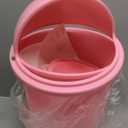 2.2 Gallons Pink Trash Can Bathroom Decor Cute Kids Girl Garbage Can with Lid Girls Bedroom Nursery Room Small Waste Bin