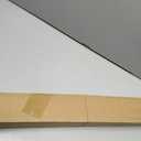 LazBlinds No Drill Roman Shades for Windows, Cordless Light Filtering Window Shades with UV Protection, Polyester Fabric for Bedroom & Living Room, 38" W x 64" H, Off White