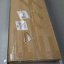 CLICLIE Wire Shelf Covers, 24" W X 12" D PVC Wire Rack Covers for Pantry