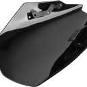 Motorcycle Windscreen Windshield Replacement for Kawasaki Z500 Z 500 SE ABS 2024 2025 2026 PC Windscreen Double Bubble (Black)