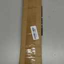 2 Pack Adhesive & Screwed Sash Curtain Rod, Adjustable 16-28 Inch, 3/8 In. Diameter, Kitchen Curtain Rods (White)