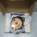 Portable CD Player Bluetooth with Speakers - Lehwey Desktop CD Players for Home, Built-in Dual Stereo Speakers, FM Radio, Repeat, Remote Control, Supports USB/AUX/Type-C, Retro Gift, for Kids, Brown