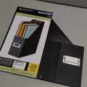 Snap-N-Store Jumbo Magazine File Back, To School Supplies for College Students (1 Pack, Black)