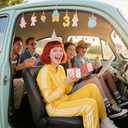 12 pcs flower car vent clips cute car decorations interior air vent clips butterfly accessories para carros pink car accessories for women interior, gift for girlfriend, coworker, family