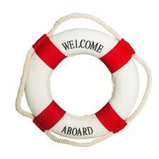 Welcome Aboard Nautical Decor