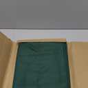 sancua Square Tablecloths 54x54 Inch Hunter Green, 2 Pack - Fabric Table Cloth for Square or Round Tables, Washable Polyester Table Cover for Christmas Dinner, Holiday Party, Display Tables