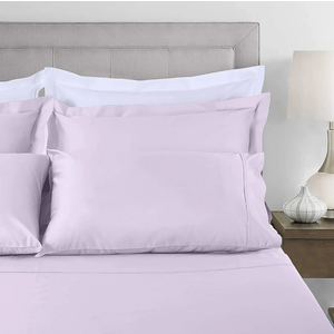 Threadmill Supima Cotton Sheets Queen | 656 Thread Count Queen Sheets for Queen Mattress | 3 Piece Luxury Bed Sheets | Sateen Weave Hotel Quality Sheets with Elasticized Deep Pocket| White Sheets, One Pillowcase, One Sheet, One Fitted Sheet