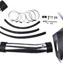 Heat Shield Cold Air Intake Black Filter Replacement for 2011-2020 Chrysler 300 300C Dodge Challenger Charger 3.6L V6 HI-DG-12CK-1-L