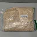 OLANLY Toilet Rugs U-Shaped 24x20, Extra Soft Absorbent Chenille Contour Bathroom Rugs, Dry Quickly, Machine Washable, Non-Slip Bath Mat for Toilet Base, Beige