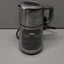 Dreo Milk Frother [Upgraded], All-in-1 Electric Foam Maker for Coffee, 15oz/450ml Automatic Foam Frother for Latte Art-level Microfoam, 30+ Drinks, Easy to Clean, Dishwasher Safe, LED display (Sliver Grey)