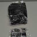 Magnetic Screen Door -Fit for Door Size:32x78 Inch,Screen Door Size 34"x80"Hands Free Mesh Partition,Heavy Duty Curtain Keeps Bugs Out, Frame Hook & Loop, Pet and Kid Friendly (Polyester-Black)