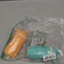 Tommee Tippee Insulated 9oz Sporty Spout Toddler Water Bottle, No Spill, Sippy Cups for Toddlers 1-3, Two-Piece Valve Helps Stop Spills, Light Blue & Orange, BPA Free, Pack of 2