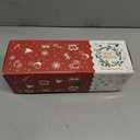 XmasExp 20in Mini Christmas Tree Artificial Small Christmas Tree with Lights,Star Treetop,Ornaments Balls,Bells and Pine Cones DIY Xmas Decorations Green