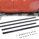 Pinch Weld Cover Fit for Ford Bronco 4 Door 2021 2022 2023 2024 2025 2026 Trail Armor Rocker Guard Made of Aluminum