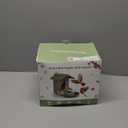 Smart Bird Feeder with Camera Solar Powered, AI Birds Species Identification, 2.5K HD Video Bird House with Camera for Outside, Weatherproof Design Ideal Gifts for Valentine's Day, Bird Lovers, Green