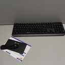 KLIM Chroma Wireless Keyboard  RGB Backlit Gaming, Rechargeable Battery, PC Keyboard, Durable & Water-Resistant, Compatible with PS4, PS5 & Mac - Black