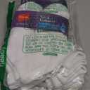Hanes Ultimate womens Ankle Socks, Comfort Toe Seamed, White, 6-pack 5-9