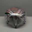 Brown Low Roller Seat 13, PU Leather Low Rolling Stool with 5 Rolling Caster Wheels, Low Seat Tool Heavy Duty for Home and Office Use, Modern Comfortable Wheel Stool Chair Low Height, 1Pcs