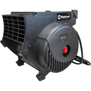 Mastercool 300 CFM Blower Fan (20300-A), Cools & Dries, 3-Speed, Impact-Resistant ABS, Adjustable Feet, 2 Grounded Receptacles, 8.5 ft. Cord