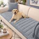 Smiry Couch Cover for Dogs, Non Slip Washable Sofa Protector for Pets