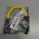 12AWG 15 Amp Household AC Plug to 20 Amp T Blade Adapter Cable, NEMA 5-15P to 5-15R/ 5-20R/ 6-15R/ 6-20R, 4 in 1 AC Adapter,15A 125V to 20A 250V Extension Cable, 1FT