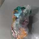 Tri-Color Dog Harness - Adjustable Step-in Design, Heavy Duty, Easy Walking Harness for Small Dogs - Blue Pink (S: 4/5"W x Chest 16" - 20")