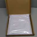 Wokceer 7.2FT Wedding Arch Backdrop Cover Spandex Fitted White Wedding Arch Covers Round Top Chiara Arches Backdrop Cover for Birthday Party Ceremony Banquet Decoration