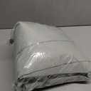 Sage Green 100% Blackout Linen Curtains 84 Inch Length 2 Panels Set for Living Room Bedroom Back Tab Thermal Insulated Black Out Drapes Room Darkening Farmhouse Style for Bedroom Window Curtains