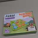 STEM Board Games Kids Toys, Maze Brain Teaser Puzzles Learning Games for Kids Ages 4-8 118 Challenges 5 Difficulty Levels Squirrel Logic Track Building Blocks, Educational Montessori Birthday Gifts (medium size)